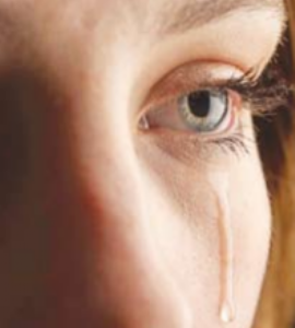 रडल्यामुळे डाेळे सुंदर हाेऊन मन शांत हाेते